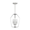Generation Lighting - GLC1283BS - Three Light Chandelier - Kennan - Brushed Nickel