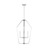 Generation Lighting - GLC1274BS - Four Light Chandelier - Kennan - Brushed Nickel