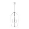 Generation Lighting - GLC1274BS - Four Light Chandelier - Kennan - Brushed Nickel