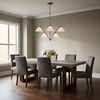 Generation Lighting - GLC1255BS - Chandelier - Werley - Brushed Nickel