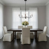 Generation Lighting - GLC1205MBK - Five Light Chandelier - Abells - Midnight Black
