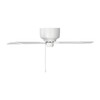 Generation Lighting - 5LDH52RZW - 52"Ceiling Fan - Linden 52 Hugger - Matte White