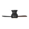 Generation Lighting - 3OBSHR32MBKD - 32"Ceiling Fan - Orbis 32 Hugger LED - Midnight Black