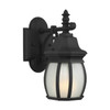 Generation Lighting - 89104-12 - One Light Outdoor Wall Lantern - Wynfield - Black