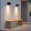 Generation Lighting - 8538501EN3-12 - One Light Outdoor Wall Lantern - Crittenden - Black