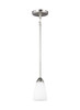 Generation Lighting - 6120201EN3-962 - One Light Mini-Pendant - Seville - Brushed Nickel