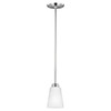 Generation Lighting - 6115201-05 - One Light Mini-Pendant - Kerrville - Chrome