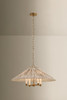 Mitzi - H1198804B-PBR - Four Light Chandelier - Isla - Patina Brass