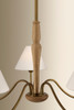 Mitzi - H1163805-PBR - Five Light Chandelier - Bennie - Patina Brass