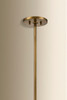 Mitzi - H1163805-PBR - Five Light Chandelier - Bennie - Patina Brass