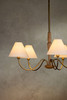 Mitzi - H1163805-PBR - Five Light Chandelier - Bennie - Patina Brass