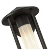 Alora - EW526312BKGO - One Light Exterior Wall Mount - Tenko - Black/Glossy Opal Glass