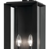 Kichler - 59133BKT - Two Light Outdoor Wall Mount - Kroft - Textured Black