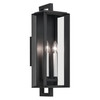 Kichler - 59132BKT - Two Light Outdoor Wall Mount - Kroft - Textured Black