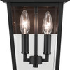 Kichler - 59125BKT - Two Light Outdoor Wall Mount - Regence - Textured Black