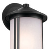 Kichler - 59100BK - One Light Outdoor Wall Mount - Lombard - Black