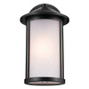 Kichler - 59100BK - One Light Outdoor Wall Mount - Lombard - Black