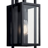 Kichler - 59086BK - One Light Outdoor Wall Mount - Goson - Black