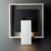 Hubbardton Forge - 302603-SKT-02-80-ZM0546 - One Light Outdoor Wall Sconce - Shadow Box - Coastal White