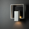 Hubbardton Forge - 302603-SKT-02-80-ZM0546 - One Light Outdoor Wall Sconce - Shadow Box - Coastal White
