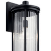 Kichler - 59024BK - One Light Outdoor Wall Mount - Barras - Black