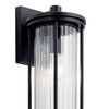 Kichler - 59023BK - One Light Outdoor Wall Mount - Barras - Black