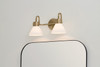 Kichler - 55154CPZ - Two Light Bath - Farum - Champagne Bronze