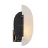 Arteriors - DWC32 - Two Light Wall Sconce - Kianna - White/Black/English Bronze