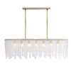 Arteriors - 89065 - Seven Light Chandelier - Leighton - Clear
