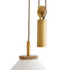 Arteriors - 49788 - One Light Pendant - Norfolk - White