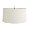 Arteriors - 49691-434 - One Light Table Lamp - Dosman - White