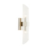 Arteriors - 49686 - Two Light Wall Sconce - Elyse - Polished Nickel