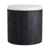 Arteriors - 4873 - Side Table - Gregor - White