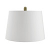 Arteriors - 44757-530 - One Light Table Lamp - Mendoza - Jungle Marble/Antique Brass