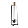 Arteriors - 2112 - Fireplace Tool Set - Landt - Blackened Iron