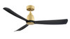 Fanimation - FPD8534BSBL - 52"Ceiling Fan - Kute 52 - Brushed satin Brass