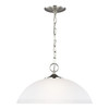 Generation Lighting. - 6516501-962 - One Light Pendant - Geary - Brushed Nickel