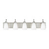 Generation Lighting. - 4420205-962 - Five Light Wall / Bath - Seville - Brushed Nickel