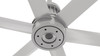 Big Ass Fans - MK-I61-051906A727I06 - 60"Ceiling Fan - i6 - Brushed Silver