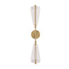 Kuzco Lighting - WS62629-BG/LG - LED Wall Sconce - Mulberry - Brushed Gold/Light Guide