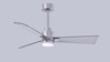 Matthews Fan Company - AKLK-BN-BN-42 - 42"Ceiling Fan - Alessandra - LK - Brushed Nickel