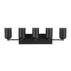 Kuzco Lighting - VL57732-BK - Five Light Vanity - Nola - Black
