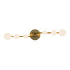 Kuzco Lighting - VL55529-BG/OP - LED Vanity - Juniper - Brushed Gold/Opal Glass