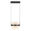 Kuzco Lighting - PD75912-BK/LG-3CCT - LED Pendant - Pisces - Black/Light Guide