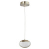 Abra - 10061PN-BN - LED Pendant - Athena - Brushed Nickel