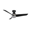 Kuzco Lighting - HF91954-BN/MB - 54"Hugger Fan - Thalia - Brushed Nickel/Matte Black