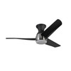 Kuzco Lighting - HF91954-BN/MB - 54"Hugger Fan - Thalia - Brushed Nickel/Matte Black