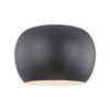 Kuzco Lighting - FM44614-BK/WH - LED Flush Mount - Croft - Black/White