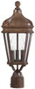 Minka-Lavery - 8695-61 - Three Light Post Mount - Harrison - Vintage Rust