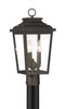 Minka-Lavery - 72176-189-C - Three Light Post Mount - Irvington Manor - Chelesa Bronze